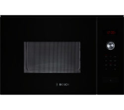 Bosch HMT84M664B Built-in Solo Microwave - Black